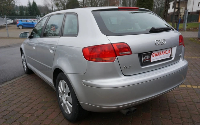 Audi A3 cena 16900 przebieg: 241000, rok produkcji 2006 z Brzesko małe 191